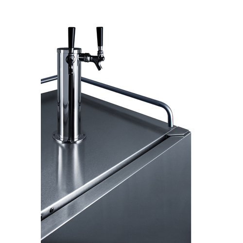 SBC682CFTWIN Kegerator Detail