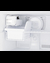 FF1093SSIM Refrigerator Freezer Detail
