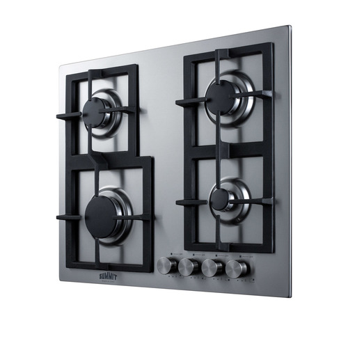 GCJ4SS Gas Cooktop Angle