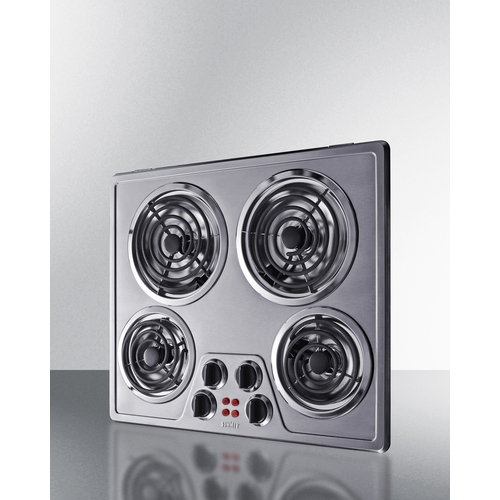 CR4SS24 Electric Cooktop Angle