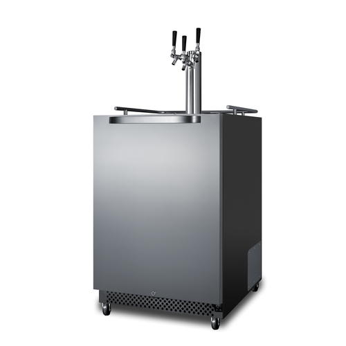 SBC696OSTRIPLE Kegerator Angle