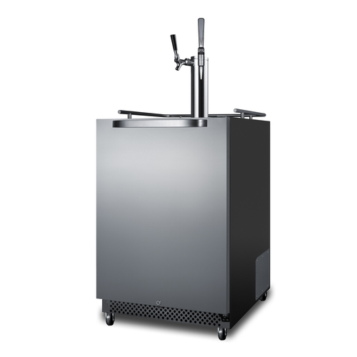 SBC696OSCMTWIN Kegerator Angle