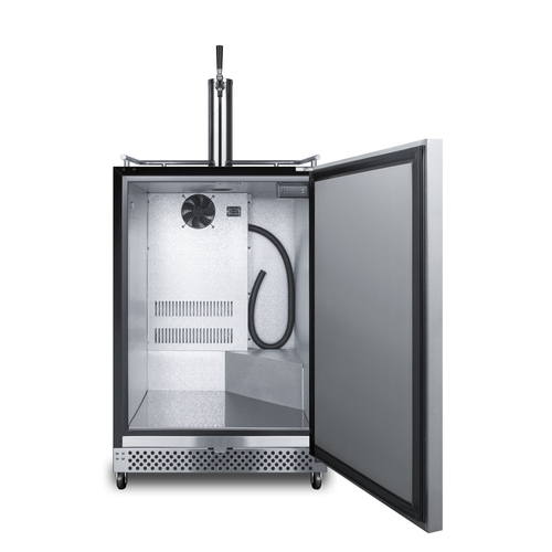 SBC696OSCF Kegerator Open