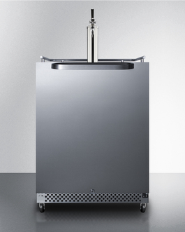 SBC696OSTL Kegerator Front