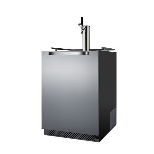 SBC696OSTL Kegerator Angle