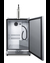 SBC696OSTL Kegerator Open