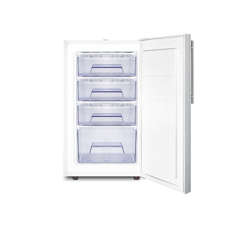 FS407LWSSHV Freezer Open