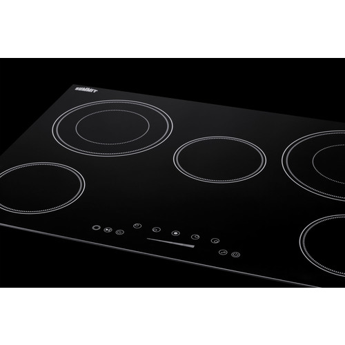 CR5B36T9B Electric Cooktop Detail