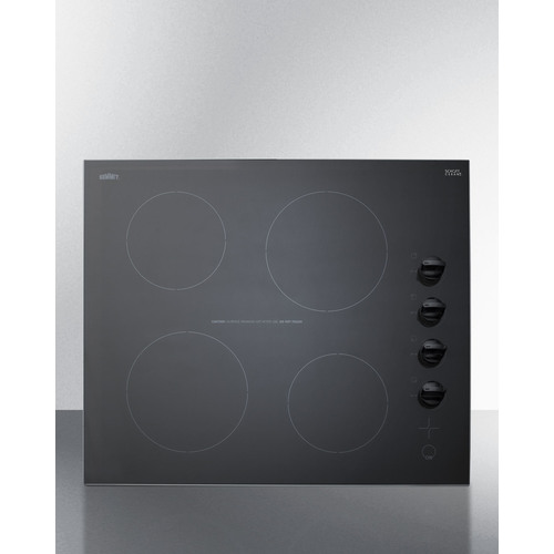 CR4B242BK Electric Cooktop Front