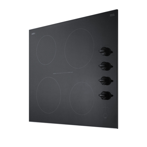 CR4B242BK Electric Cooktop Angle