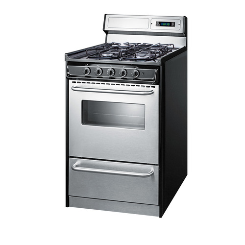 TTM13027BKSW Gas Range Angle