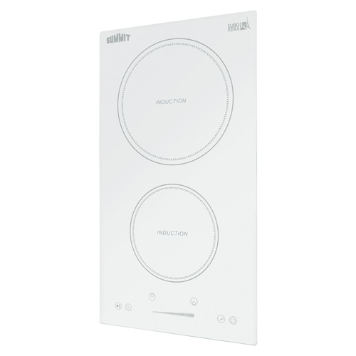 SINC2B231W Induction Cooktop Angle