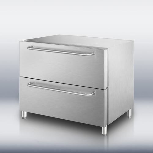 BDR190CSS Refrigerator Angle