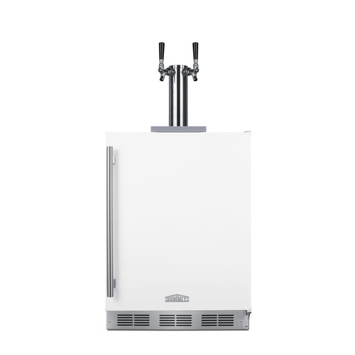 SBC58WHBIADACFTWIN Kegerator Front
