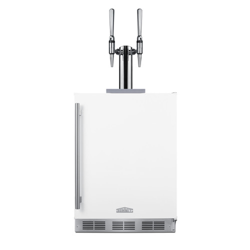 SBC58WHBIADANCFTWIN Kegerator Front