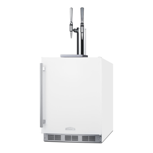 SBC58WHBIADANCFTWIN Kegerator Angle