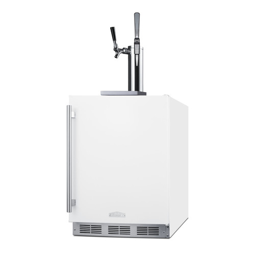 SBC58WHBIADACMTWIN Kegerator Angle