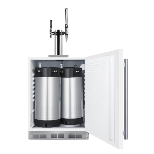 SBC58WHBIADACMTWIN Kegerator Full