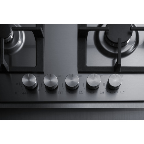GCJ536SSTK Gas Cooktop Detail