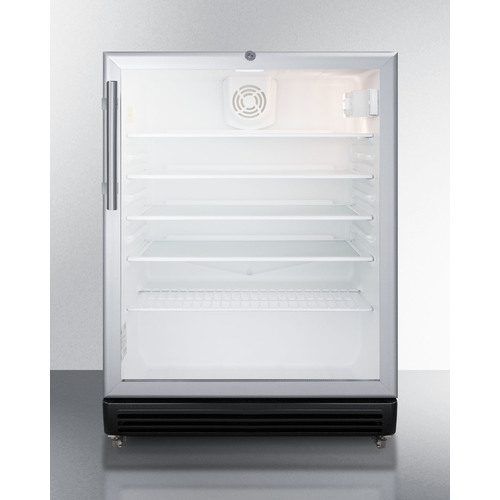 SCR600BGLMBL Refrigerator Front