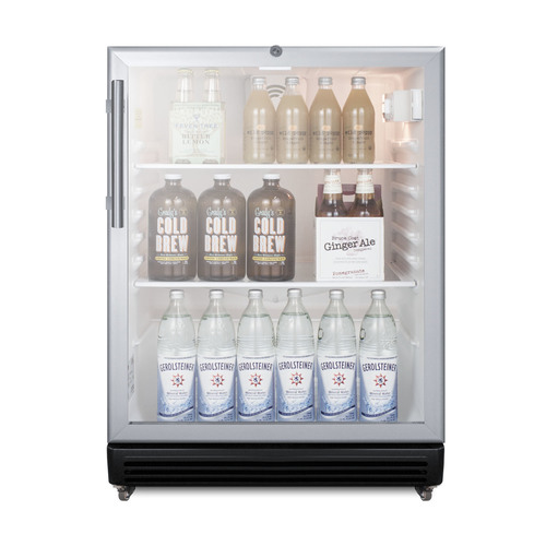 SCR600BGLMBL Refrigerator Full