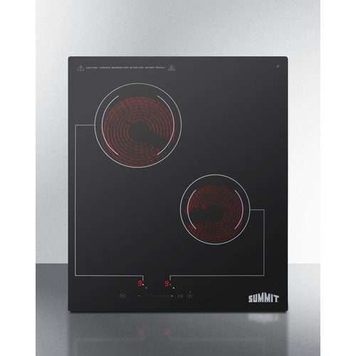 CR2B228T Electric Cooktop Front