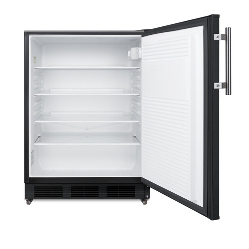 FF7LBLKMBL Refrigerator Open