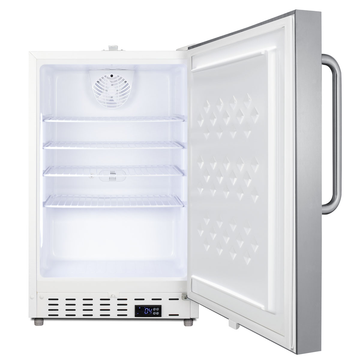 Summit 20 Inch Built In Undercounter Compact All-Refrigerator SCR504SSTBADA | Fridge.com