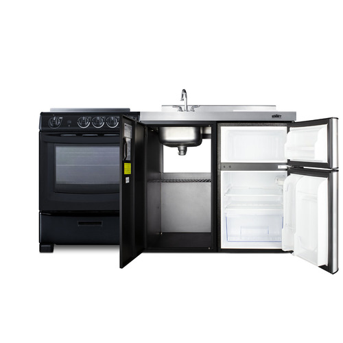 ACK63ELSTB Kitchenette Open