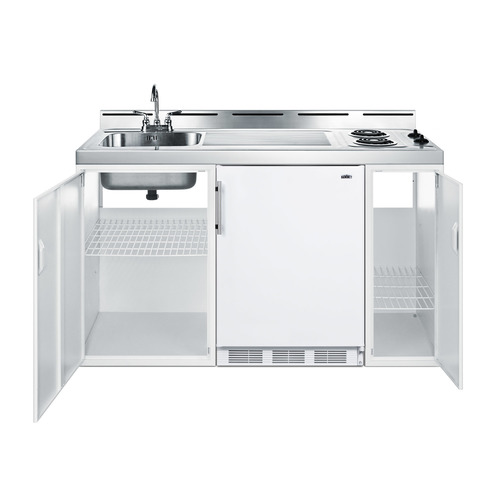 C60EL Kitchenette Open