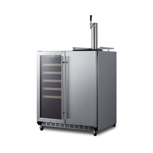 SWBC3041 Beverage Kegerator Angle