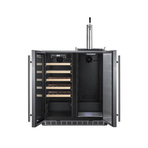 SWBC3041 Beverage Kegerator Open