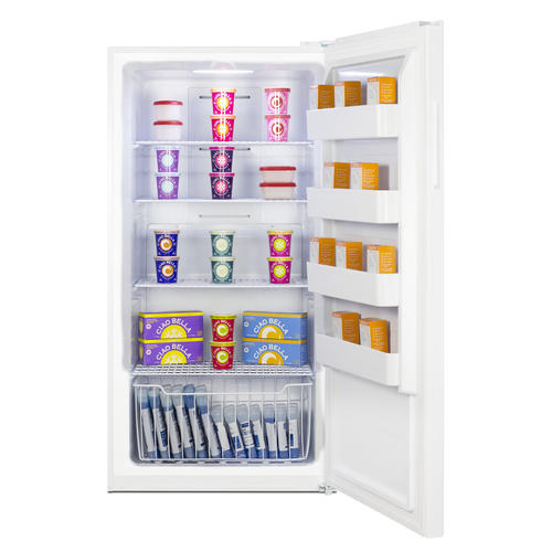 UF18W Freezer Full