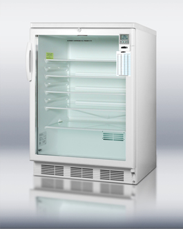 SCR600LMED Refrigerator Angle