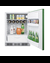 BAR611WHGADA Refrigerator Full