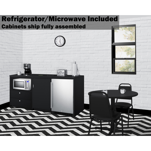 CWSUITE74R Kitchenette Set