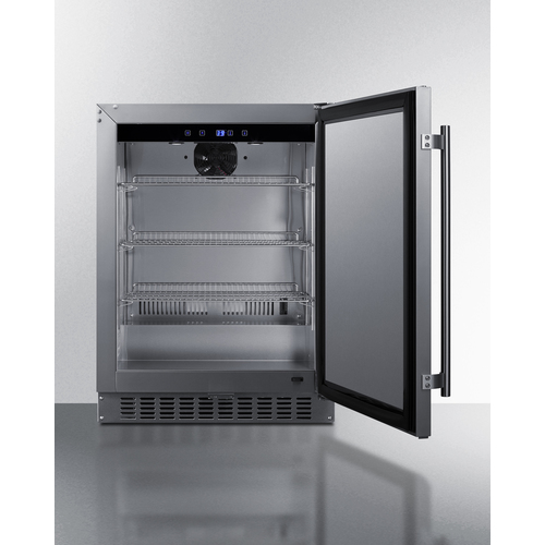 ASDS2413CSS Refrigerator Open