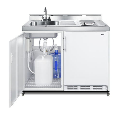 C48ELGLASSPUMPMB Kitchenette Full