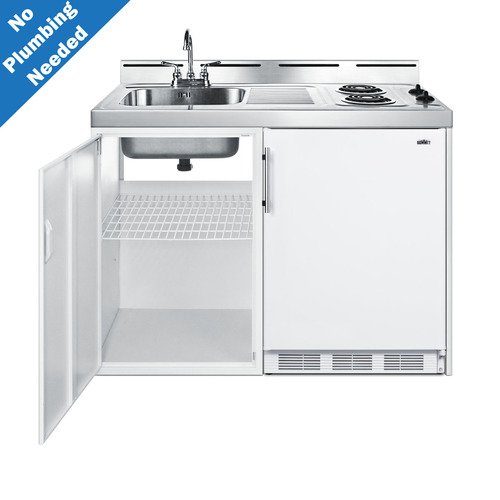 C48ELPUMP Kitchenette Open