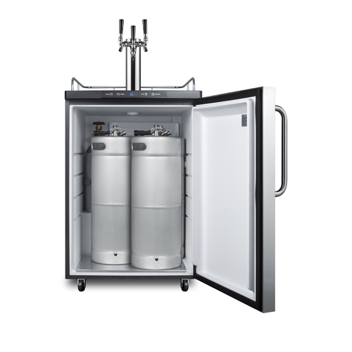 SBC635MSSTBTRIPLE Kegerator Full