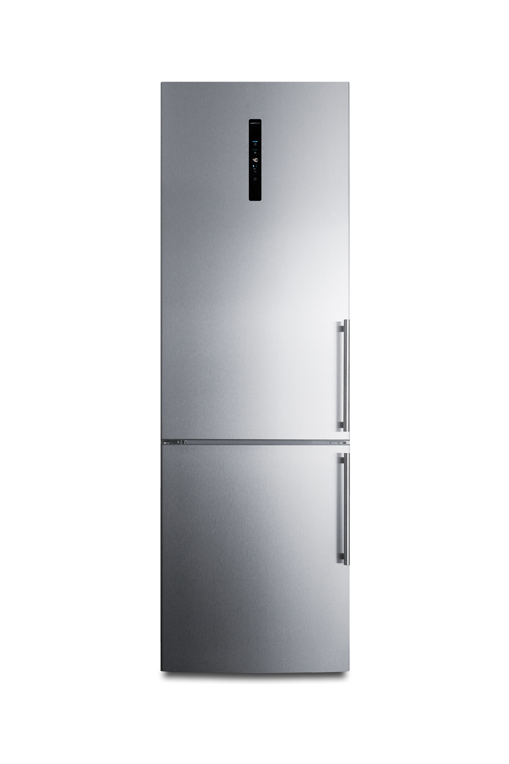 Summit 24" Wide Bottom Freezer Refrigerator with Icemaker