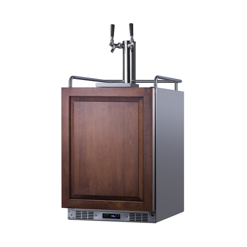 SBC682PNRTWIN Kegerator Angle