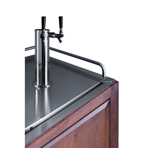 SBC682PNRWKDTWIN Kegerator Detail