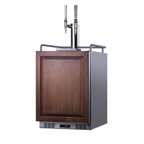 SBC682PNRNCFTWIN Kegerator Angle