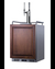 SBC682PNRNCFTWIN Kegerator Angle