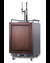 SBC682PNRNCFTWIN Kegerator Angle