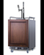 SBC682PNRCMTWIN Kegerator Angle