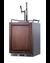 SBC682PNRCMTWIN Kegerator Angle