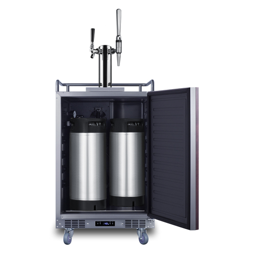 SBC682PNRCMTWIN Kegerator Full