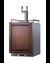 SBC682PNRCFTWIN Kegerator Angle
